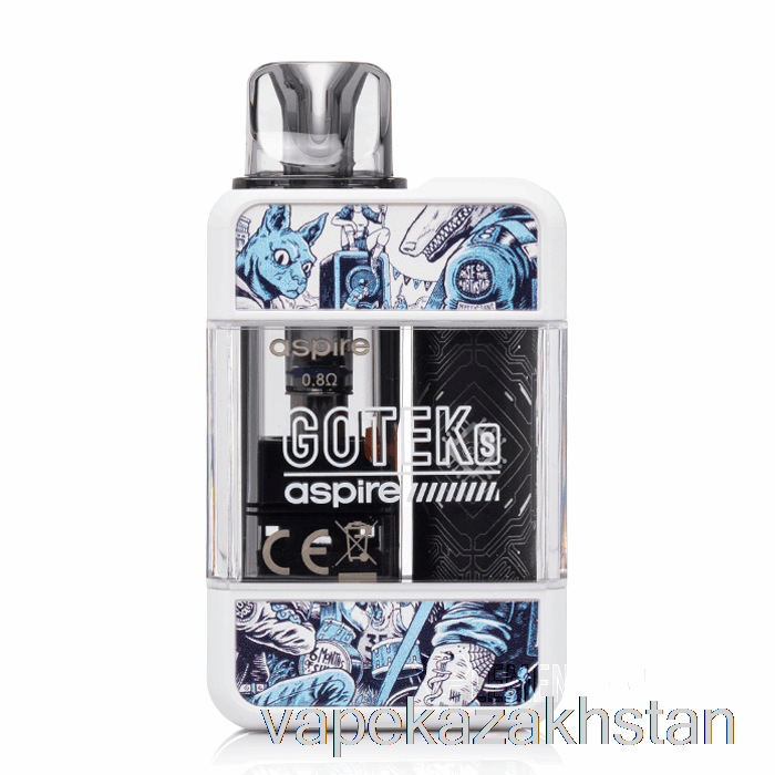 Vape Kazakhstan Aspire Gotek S Pod System White